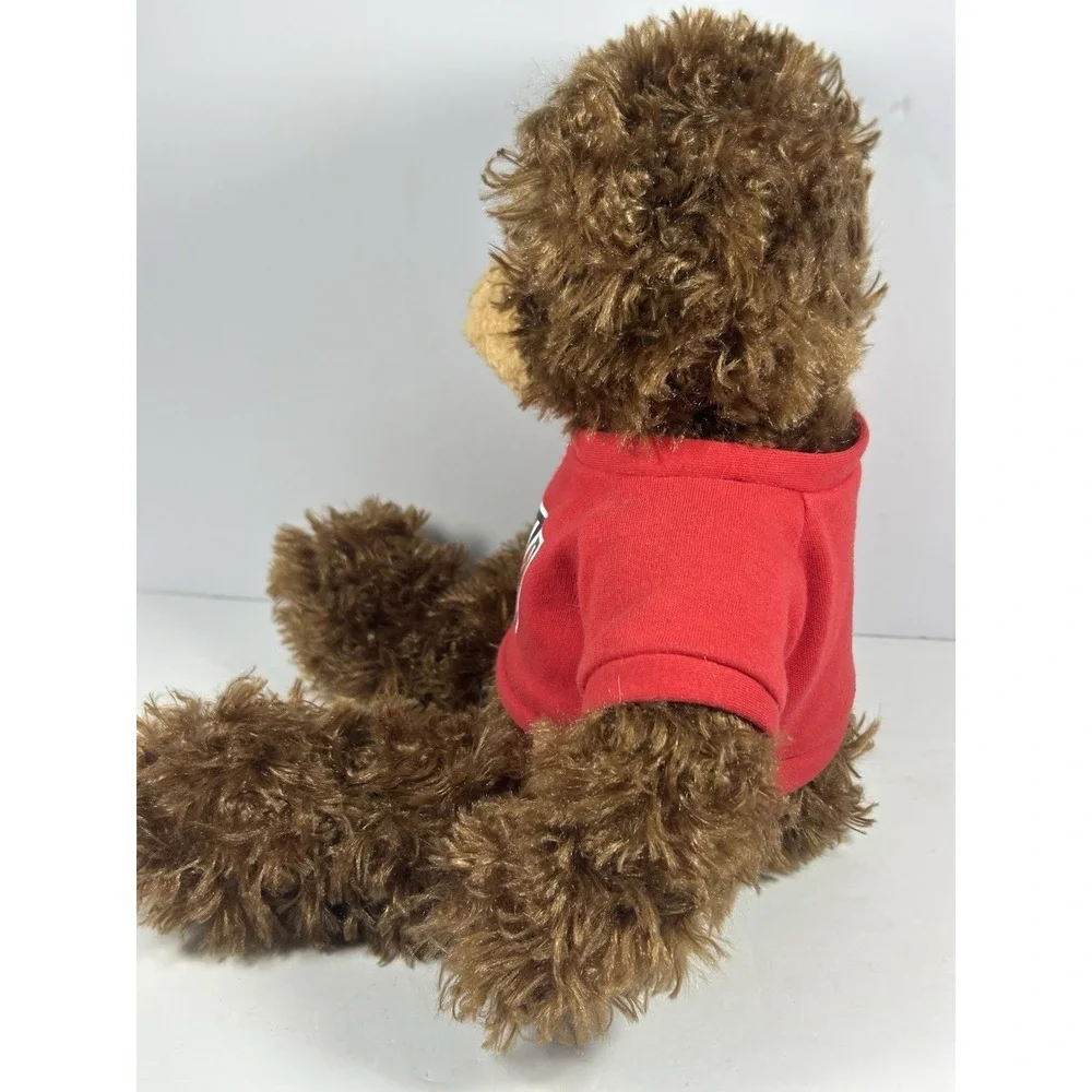 Liberty University Plush Stuffed Bear With Red Shirt Plushland 10 in
